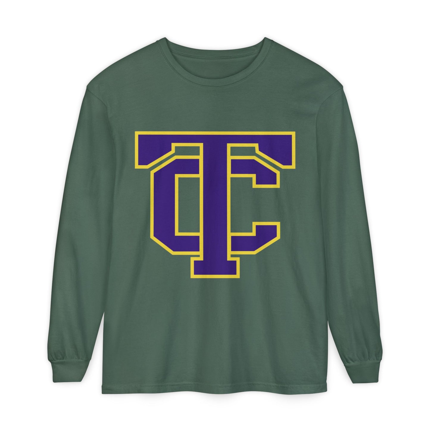 Garment-Dyed Long Sleeve Tee