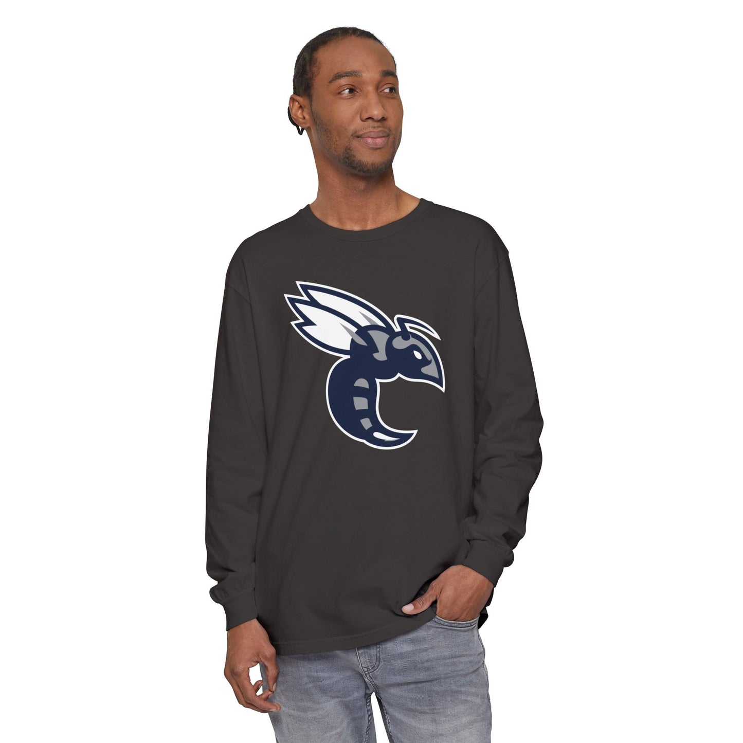 Garment-Dyed Long Sleeve Tee