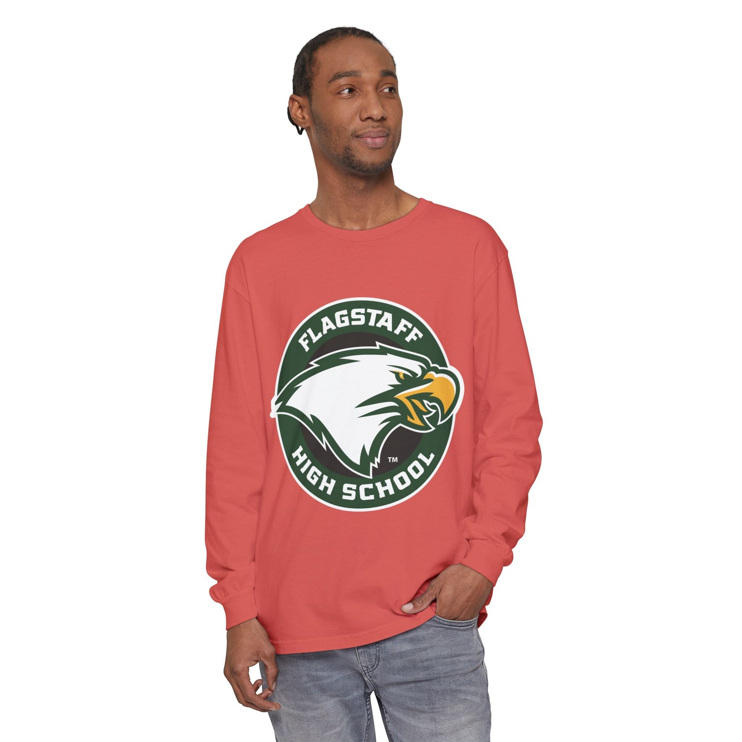 Garment-Dyed Long Sleeve Tee