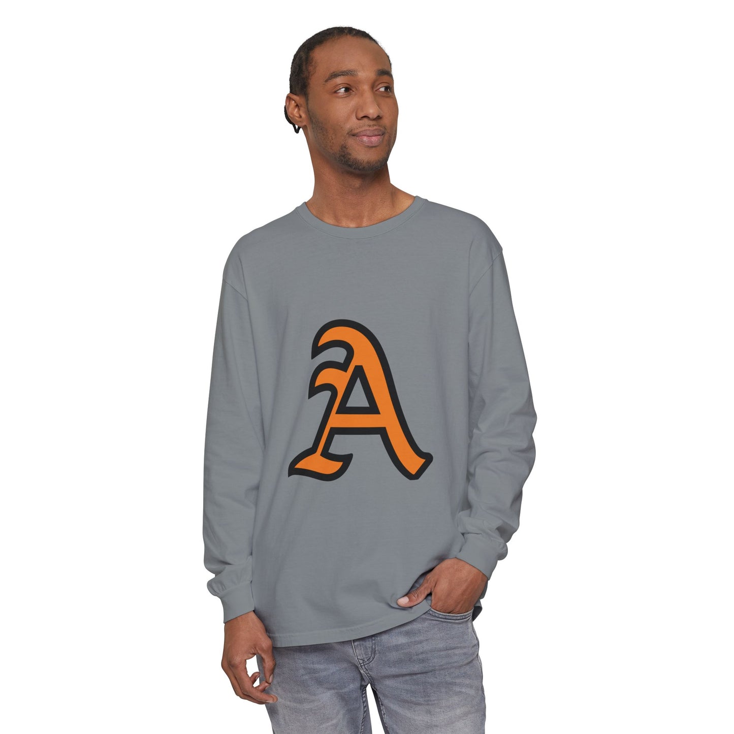 Garment-Dyed Long Sleeve Tee