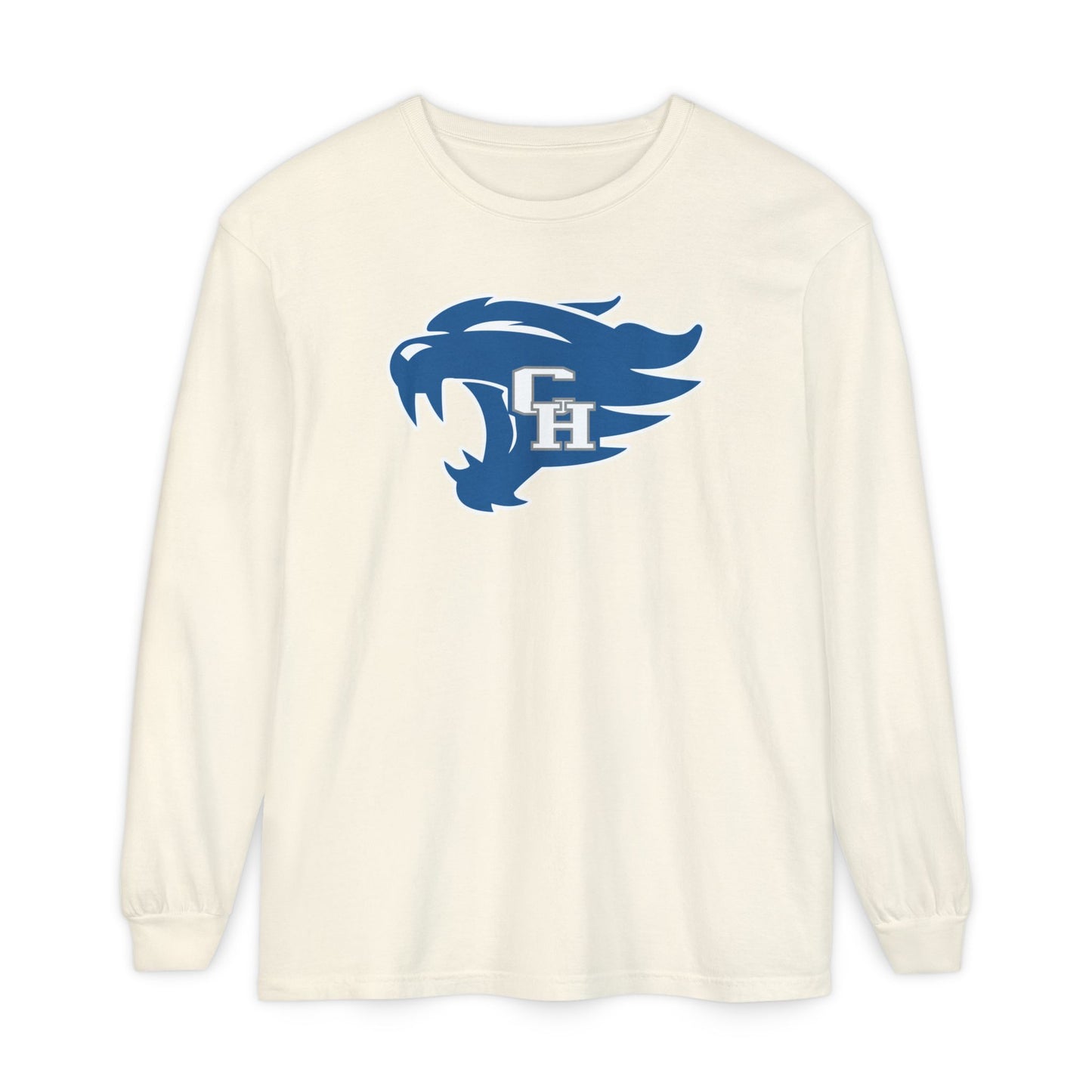 Garment-Dyed Long Sleeve Tee