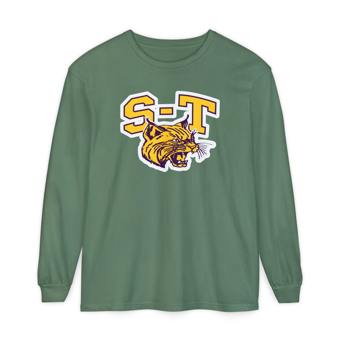 Garment-Dyed Long Sleeve Tee