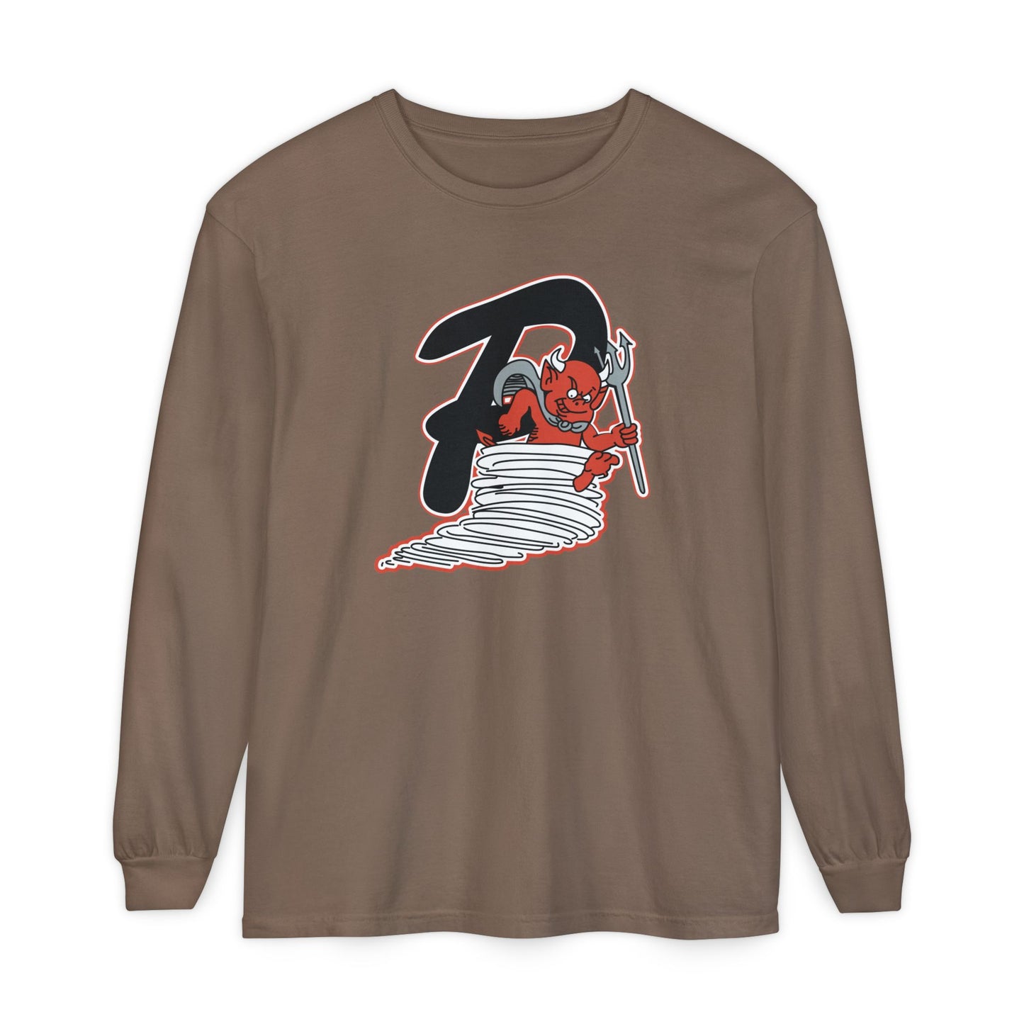 Garment-Dyed Long Sleeve Tee