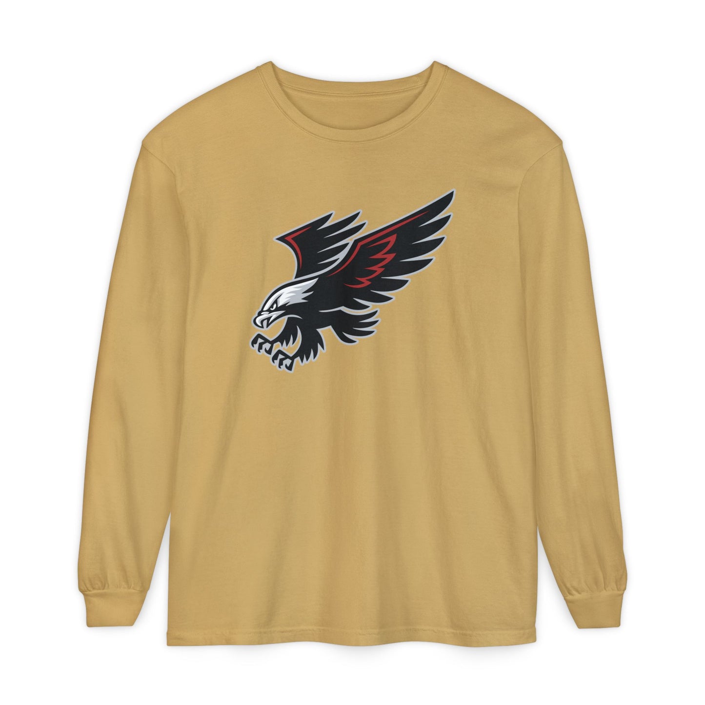 Garment-Dyed Long Sleeve Tee