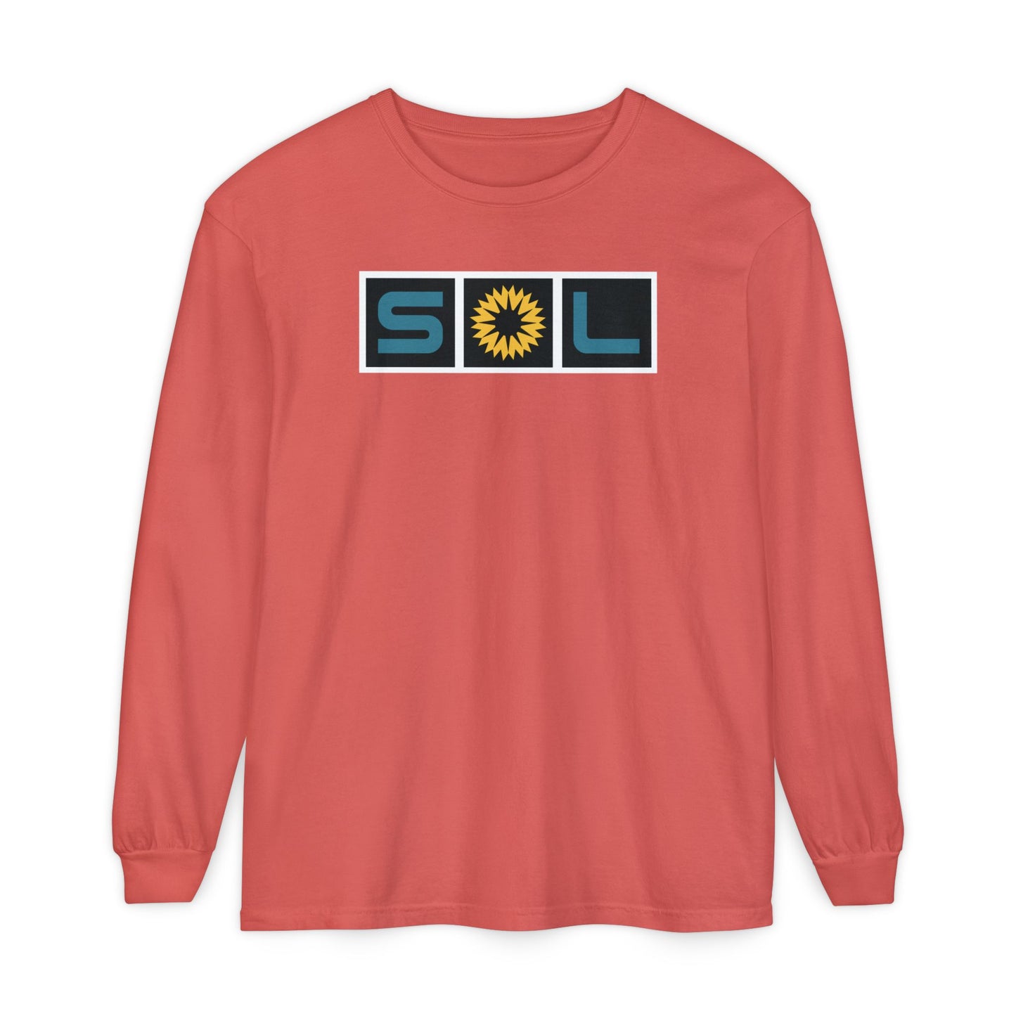 Garment-Dyed Long Sleeve Tee