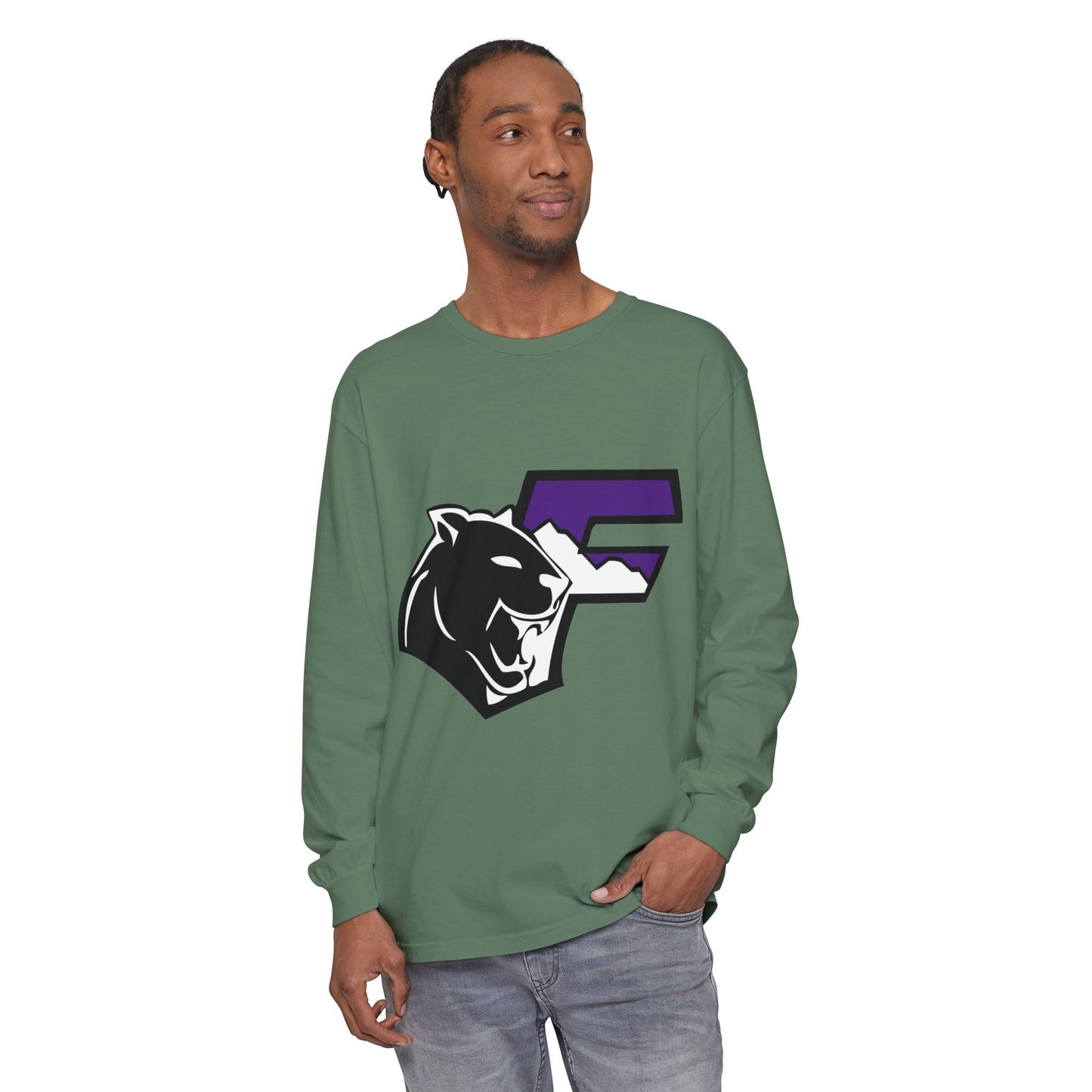 Garment-Dyed Long Sleeve Tee