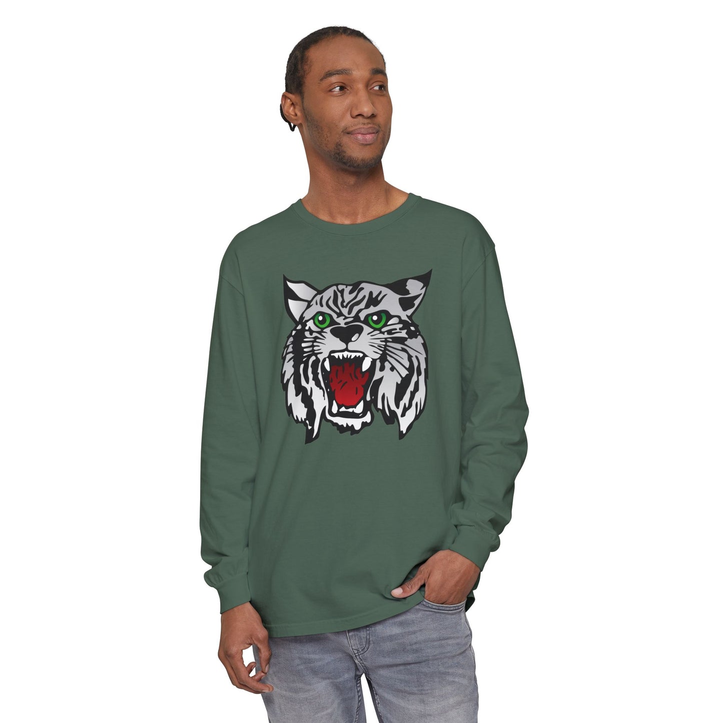 Garment-Dyed Long Sleeve Tee