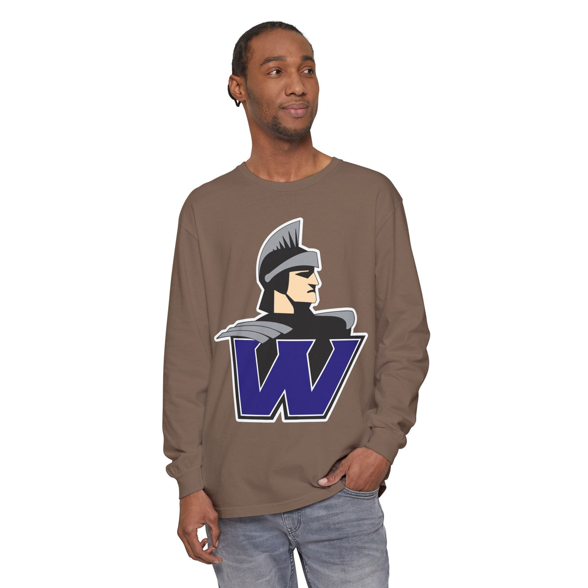 Garment-Dyed Long Sleeve Tee