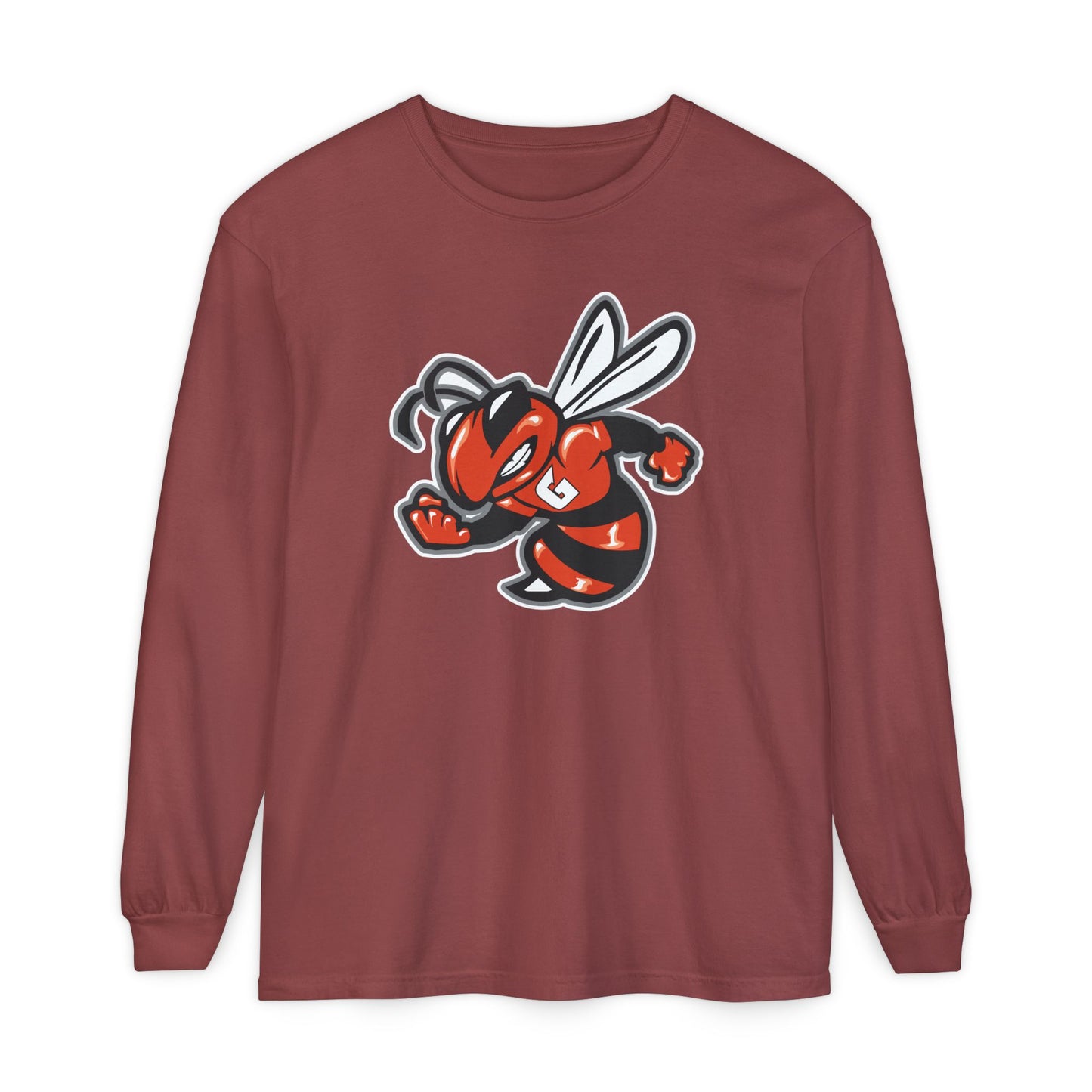 Garment-Dyed Long Sleeve Tee