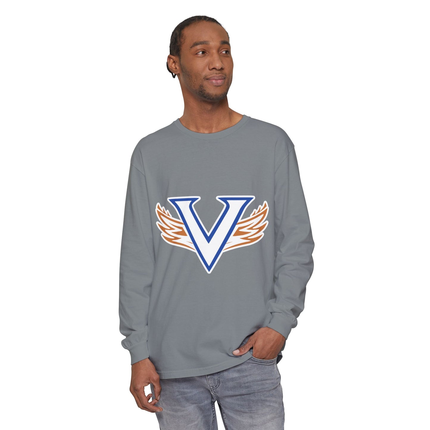 Garment-Dyed Long Sleeve Tee