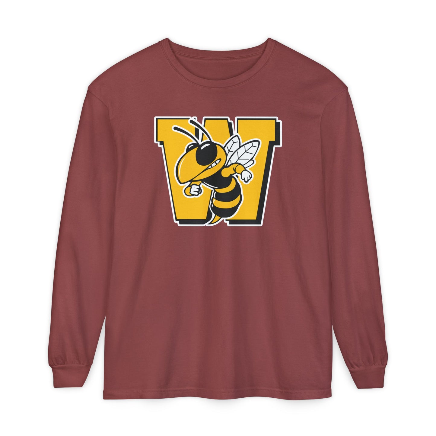 Garment-Dyed Long Sleeve Tee