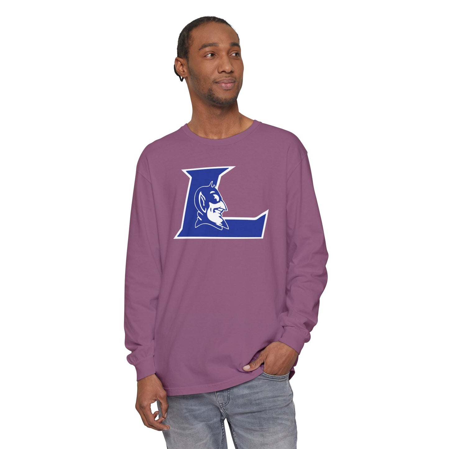 Garment-Dyed Long Sleeve Tee