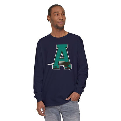 Garment-Dyed Long Sleeve Tee