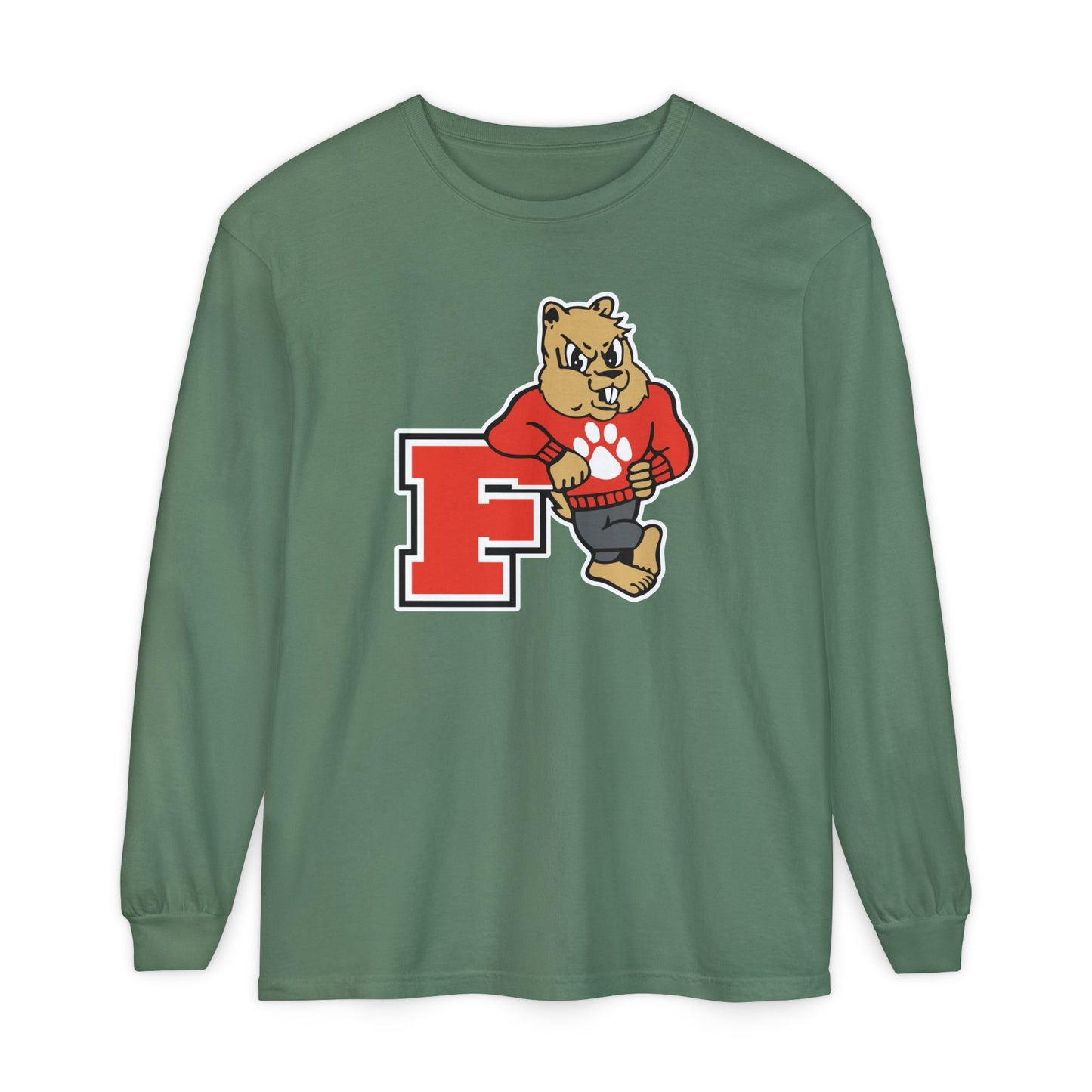 Garment-Dyed Long Sleeve Tee