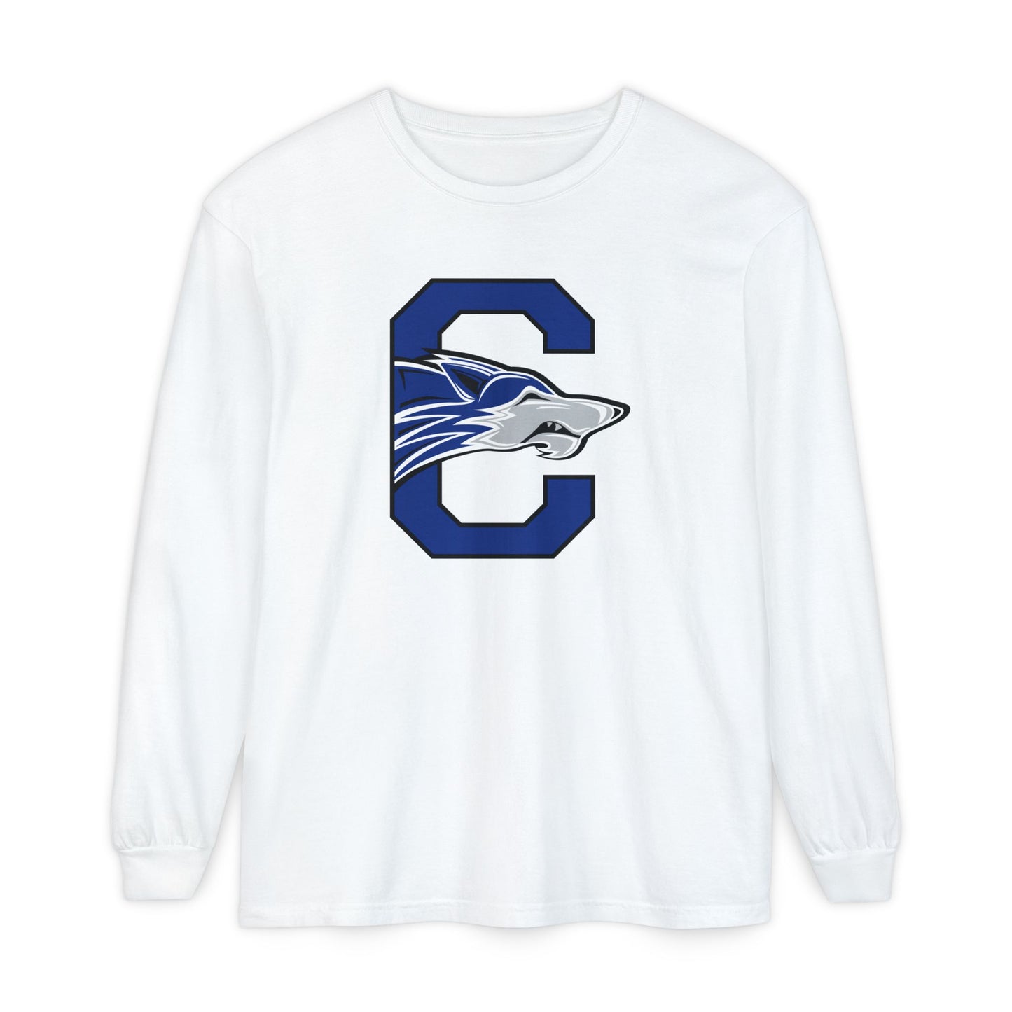 Garment-Dyed Long Sleeve Tee