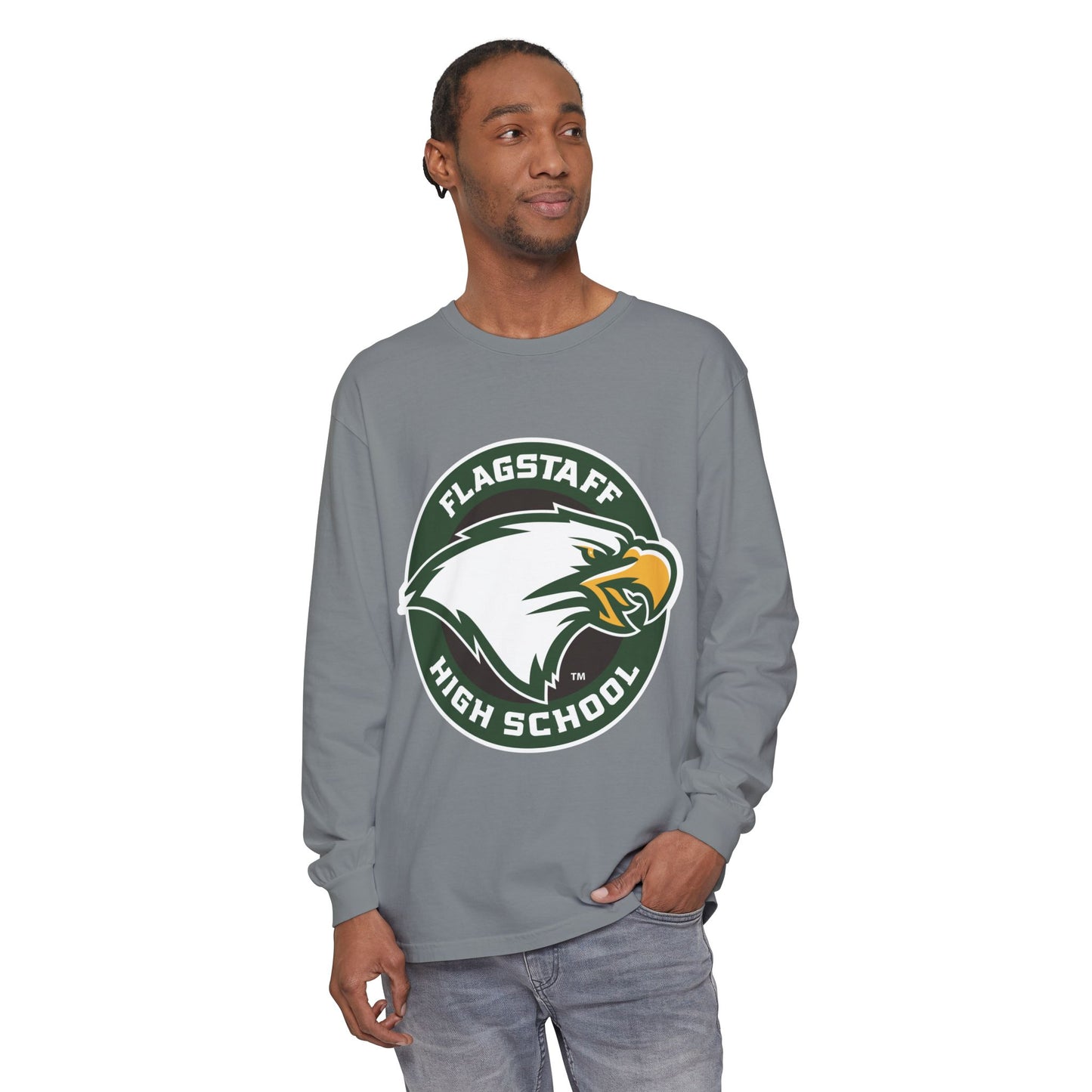 Garment-Dyed Long Sleeve Tee