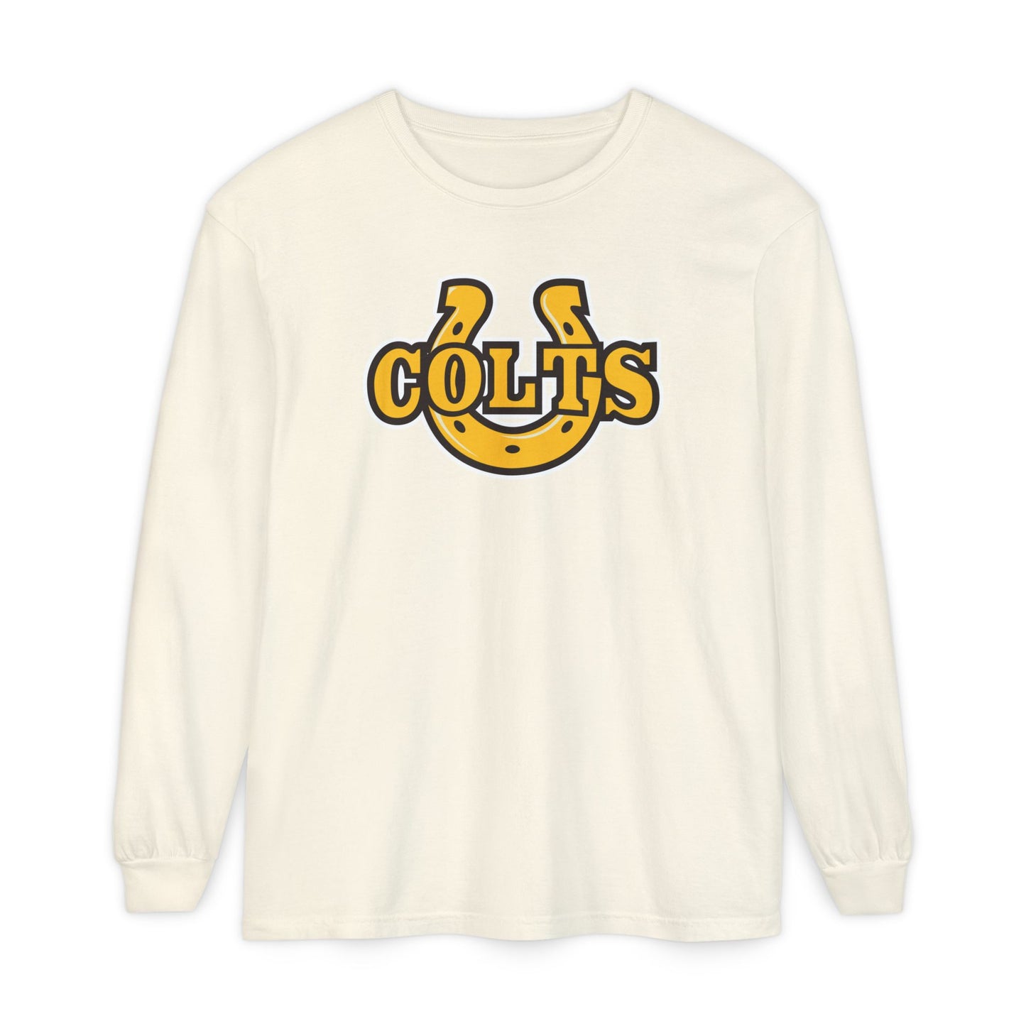 Garment-Dyed Long Sleeve Tee
