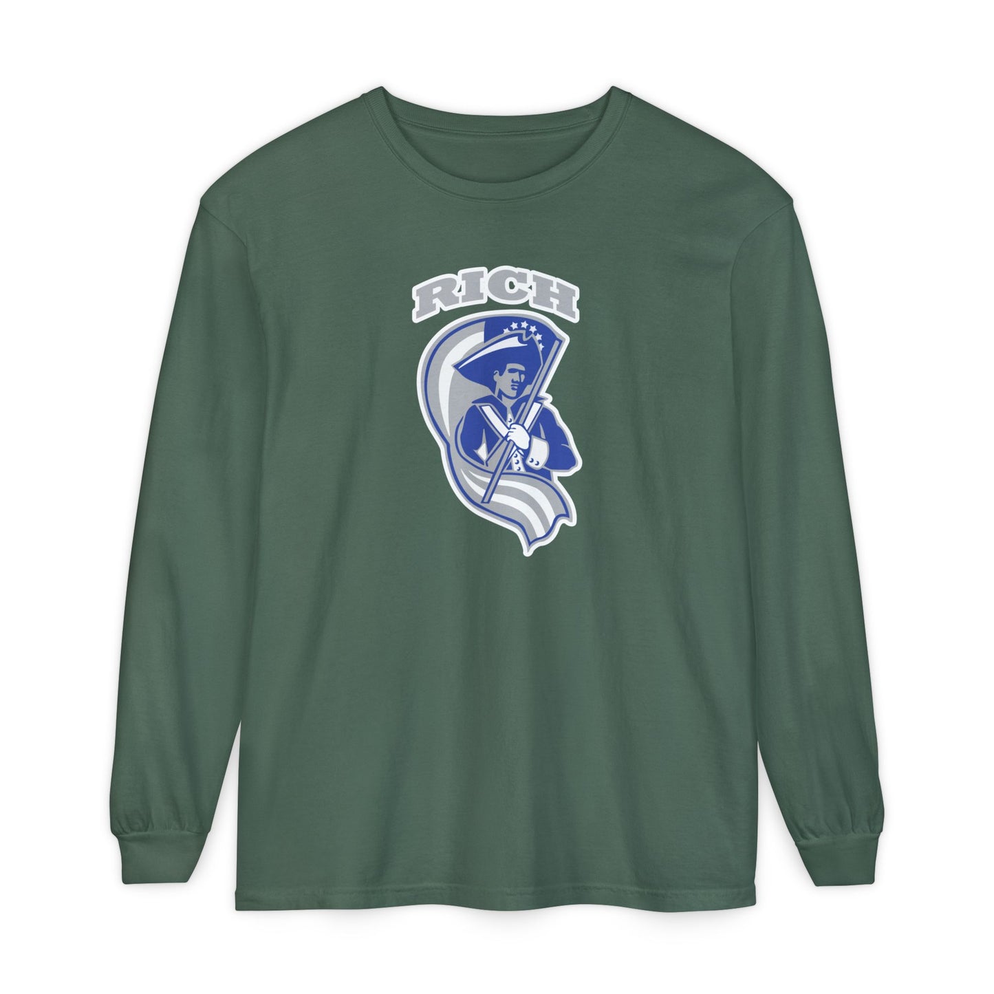 Garment-Dyed Long Sleeve Tee