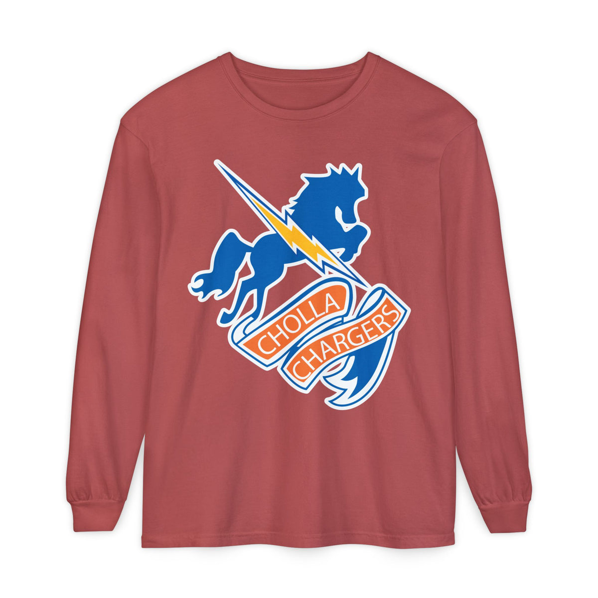 Garment-Dyed Long Sleeve Tee
