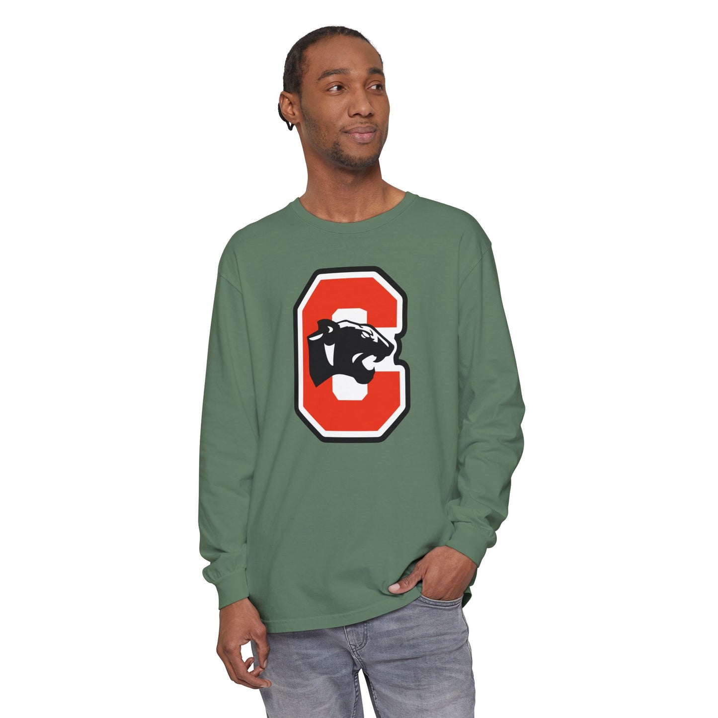 Garment-Dyed Long Sleeve Tee
