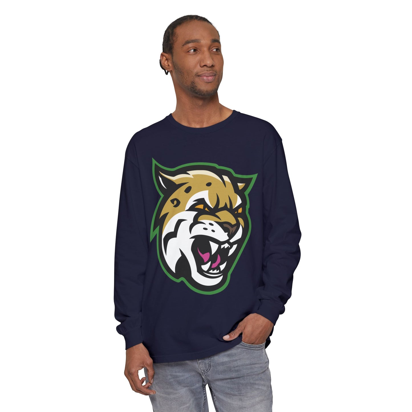 Garment-Dyed Long Sleeve Tee