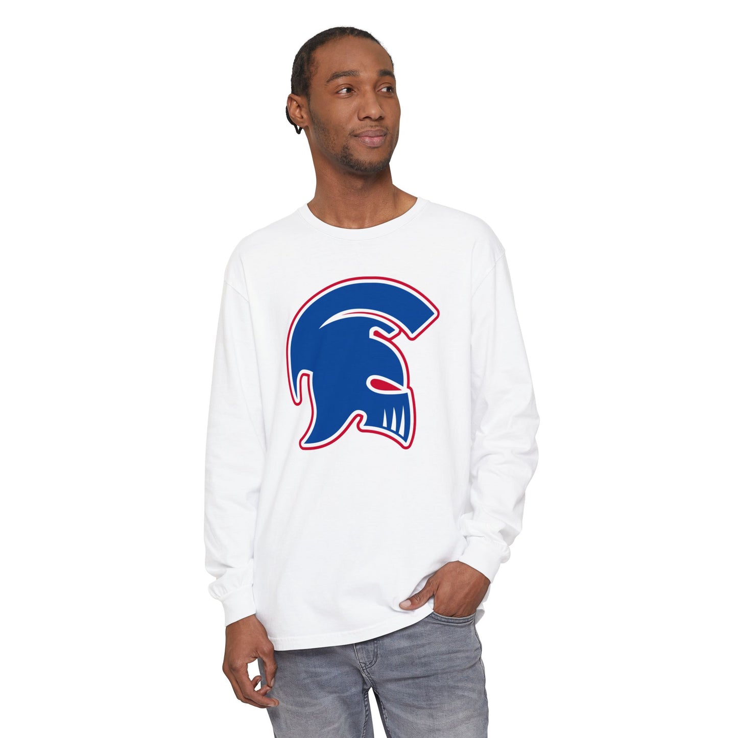 Garment-Dyed Long Sleeve Tee