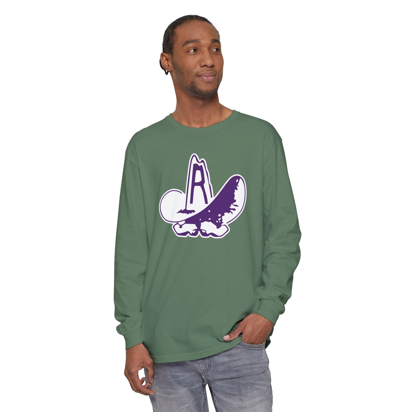 Garment-Dyed Long Sleeve Tee