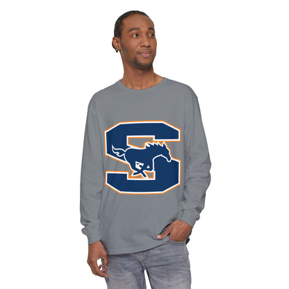 Garment-Dyed Long Sleeve Tee