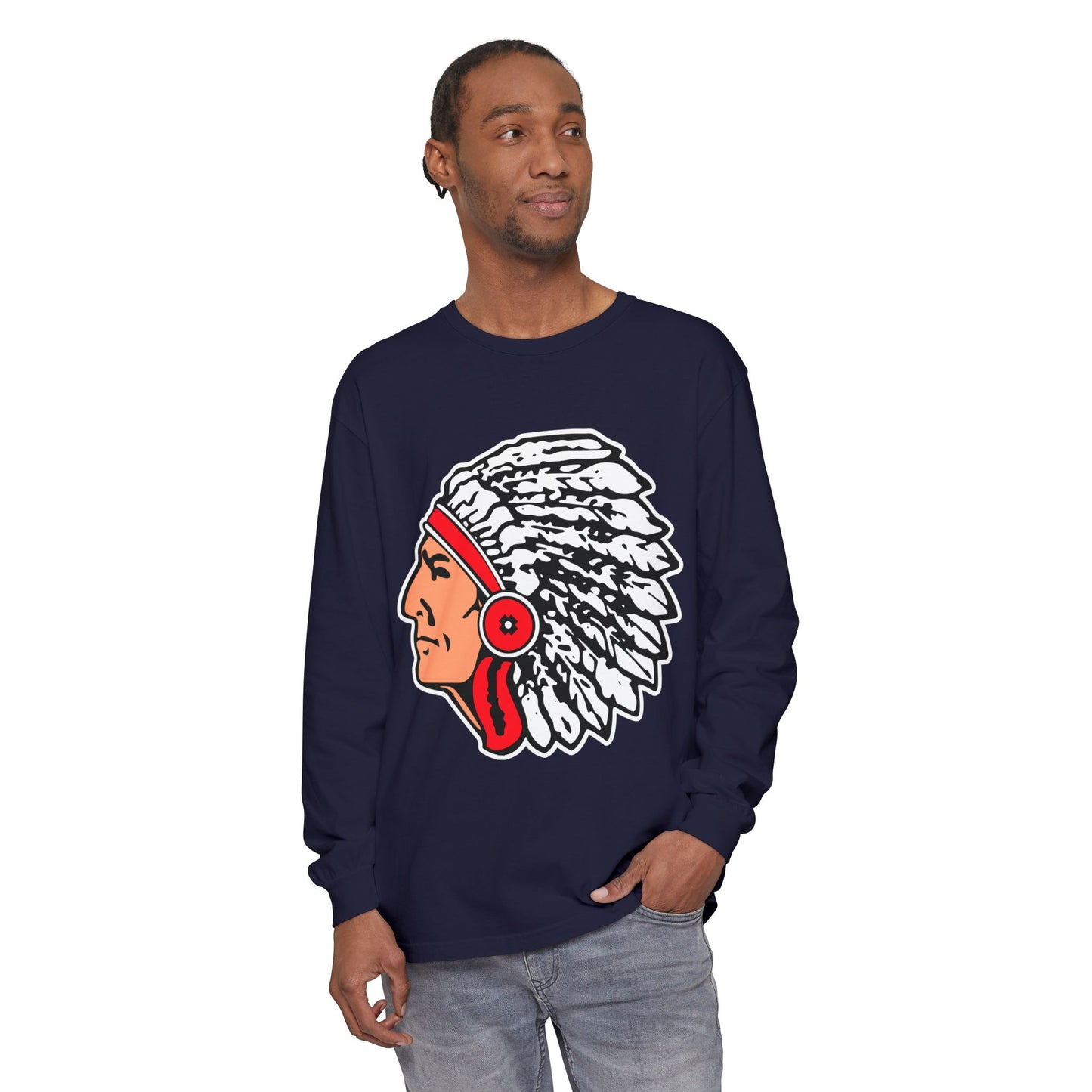 Garment-Dyed Long Sleeve Tee