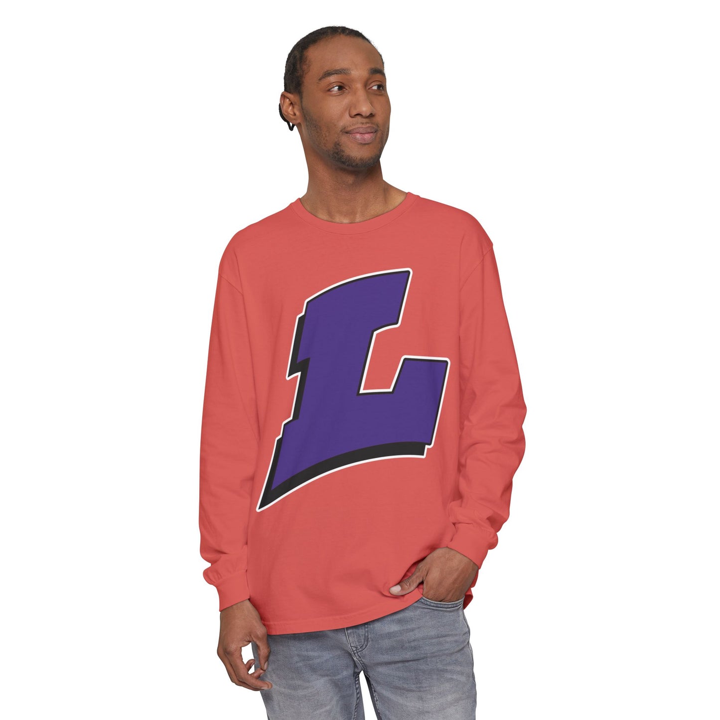 Garment-Dyed Long Sleeve Tee