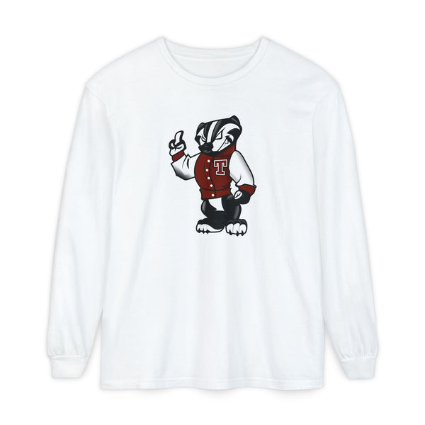 Garment-Dyed Long Sleeve Tee