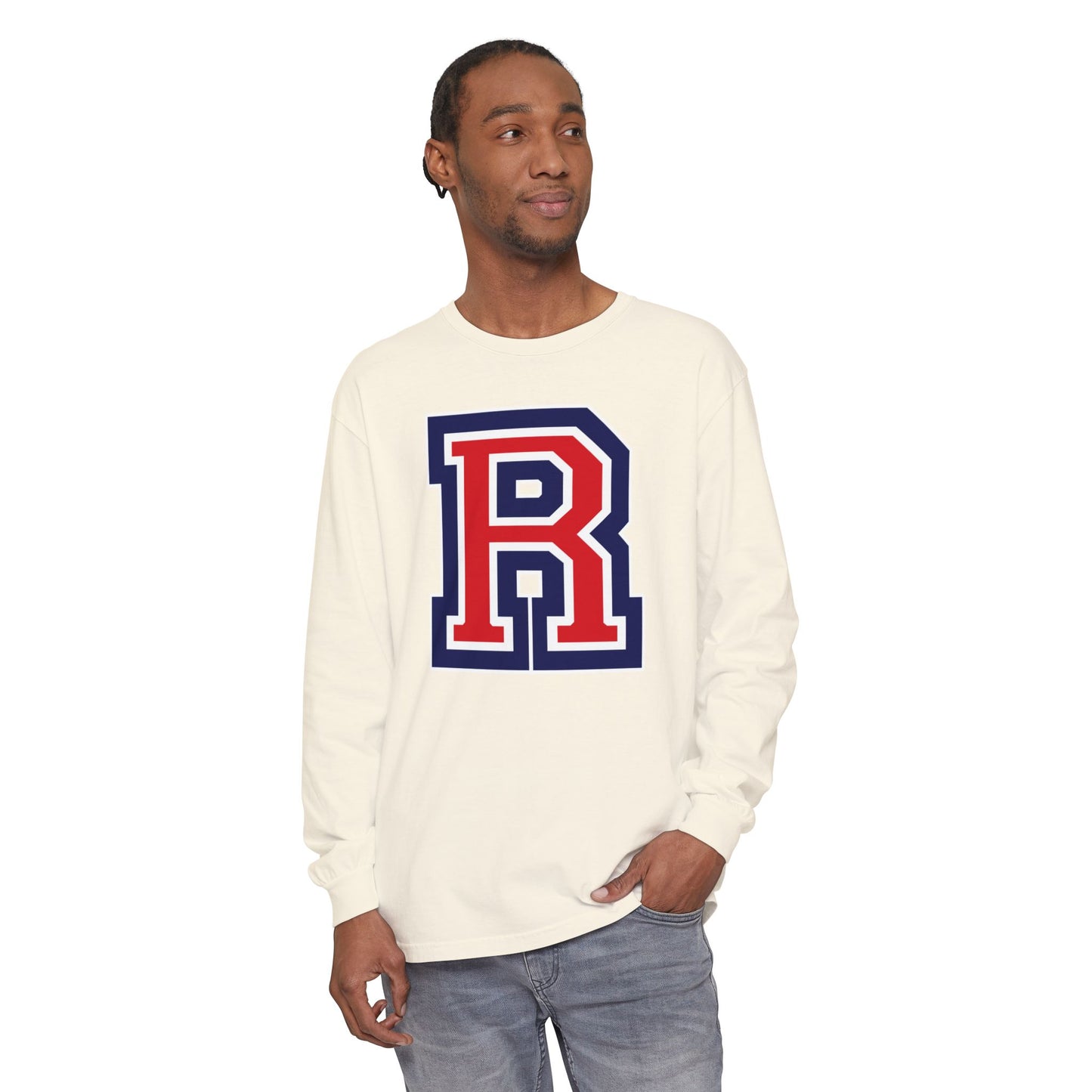 Garment-Dyed Long Sleeve Tee
