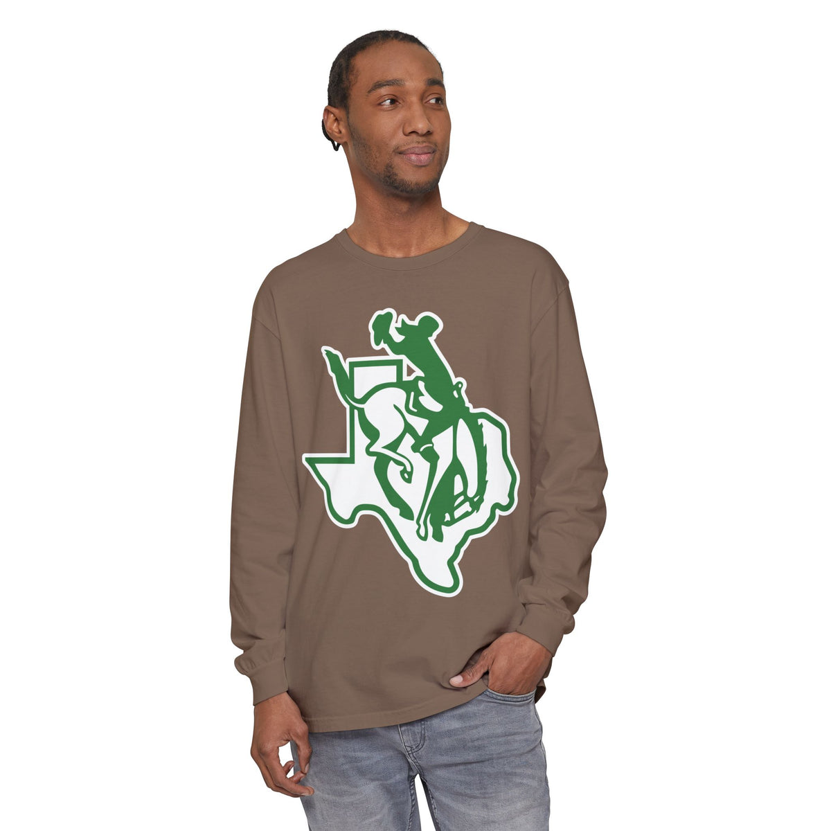 Garment-Dyed Long Sleeve Tee