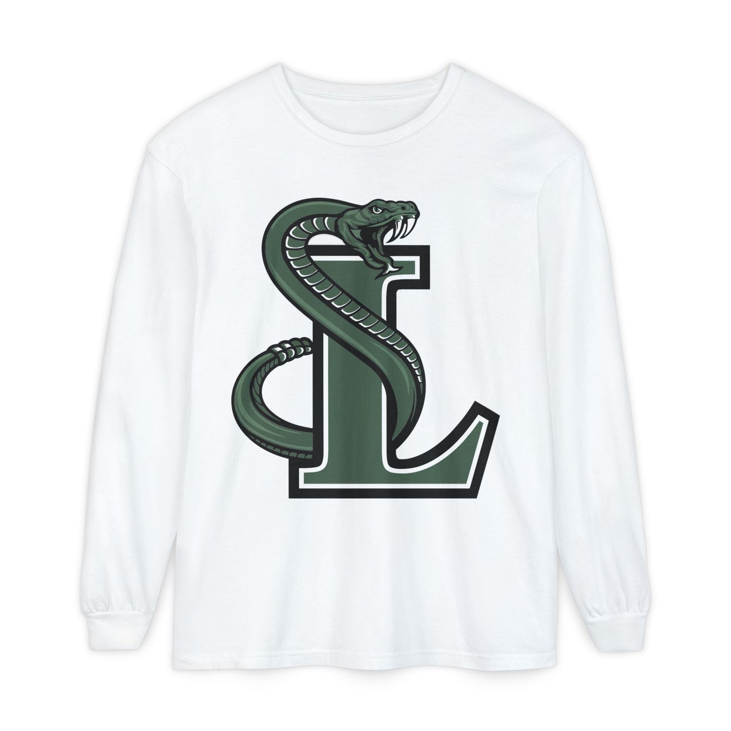 Garment-Dyed Long Sleeve Tee