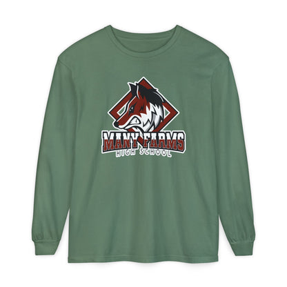 Garment-Dyed Long Sleeve Tee