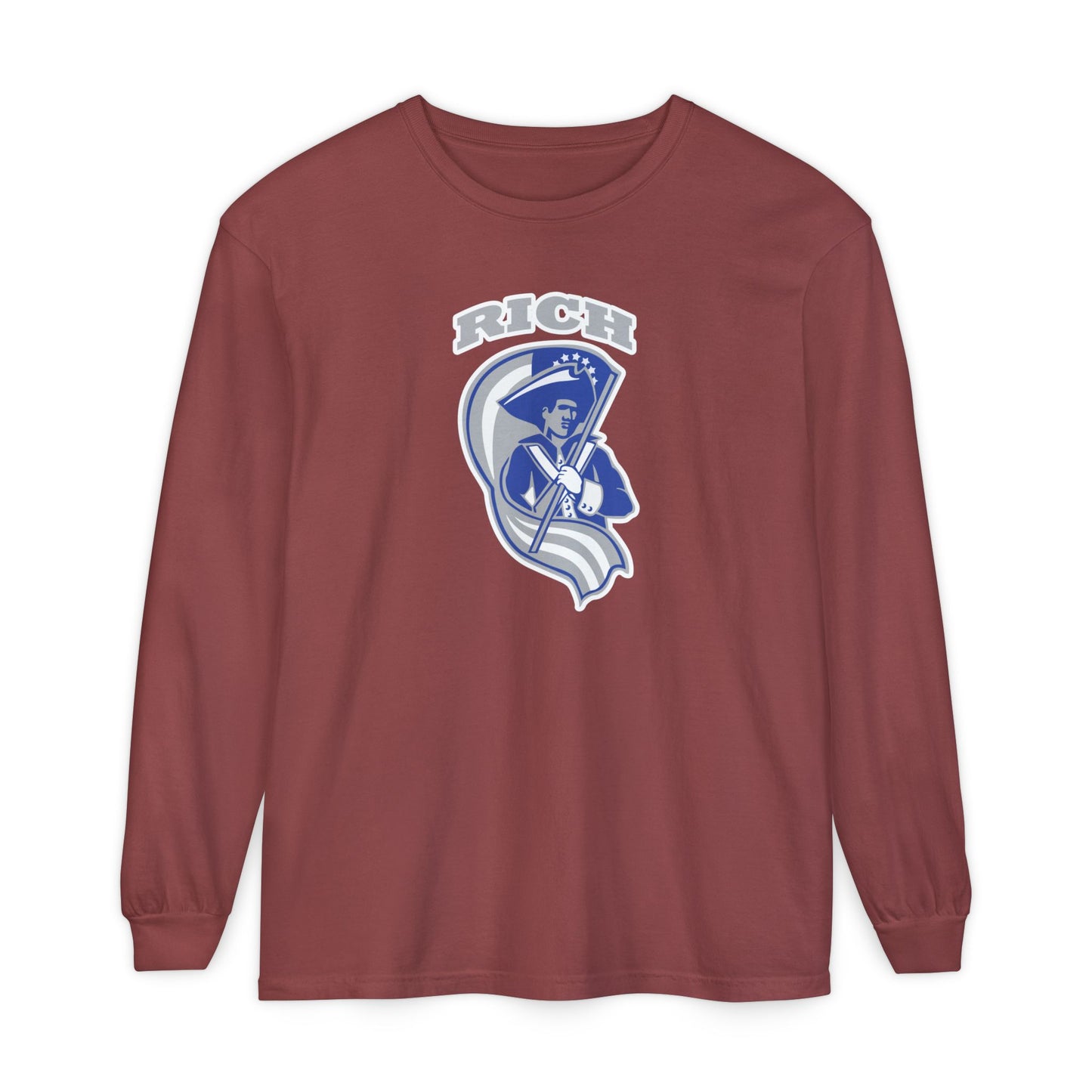 Garment-Dyed Long Sleeve Tee