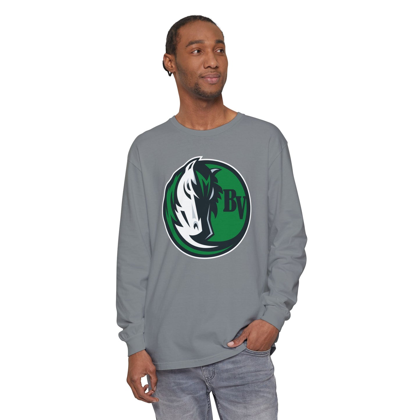 Garment-Dyed Long Sleeve Tee