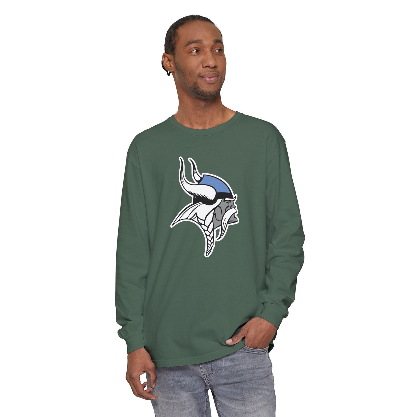 Garment-Dyed Long Sleeve Tee