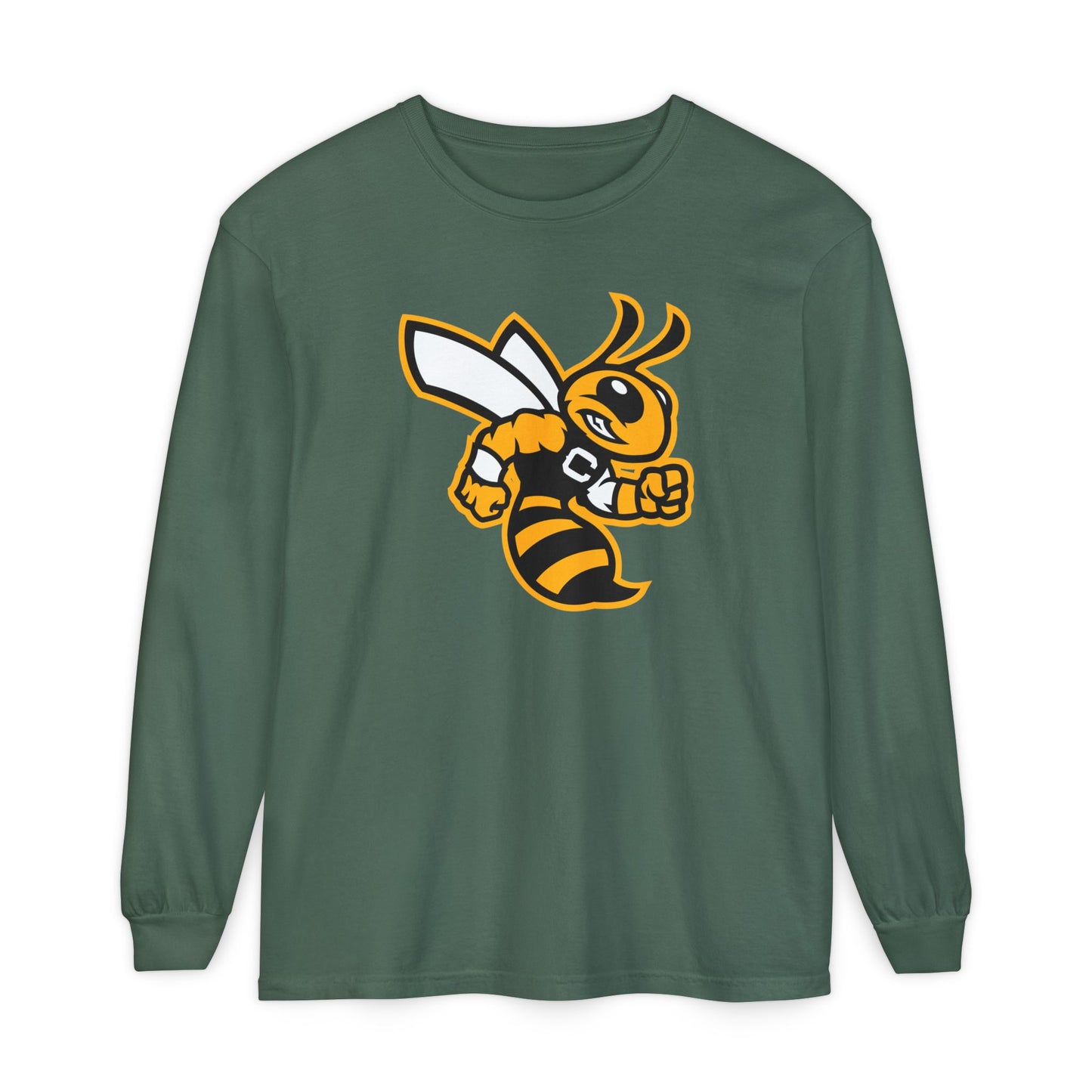 Garment-Dyed Long Sleeve Tee