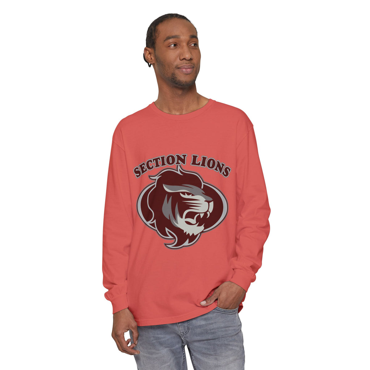 Garment-Dyed Long Sleeve Tee