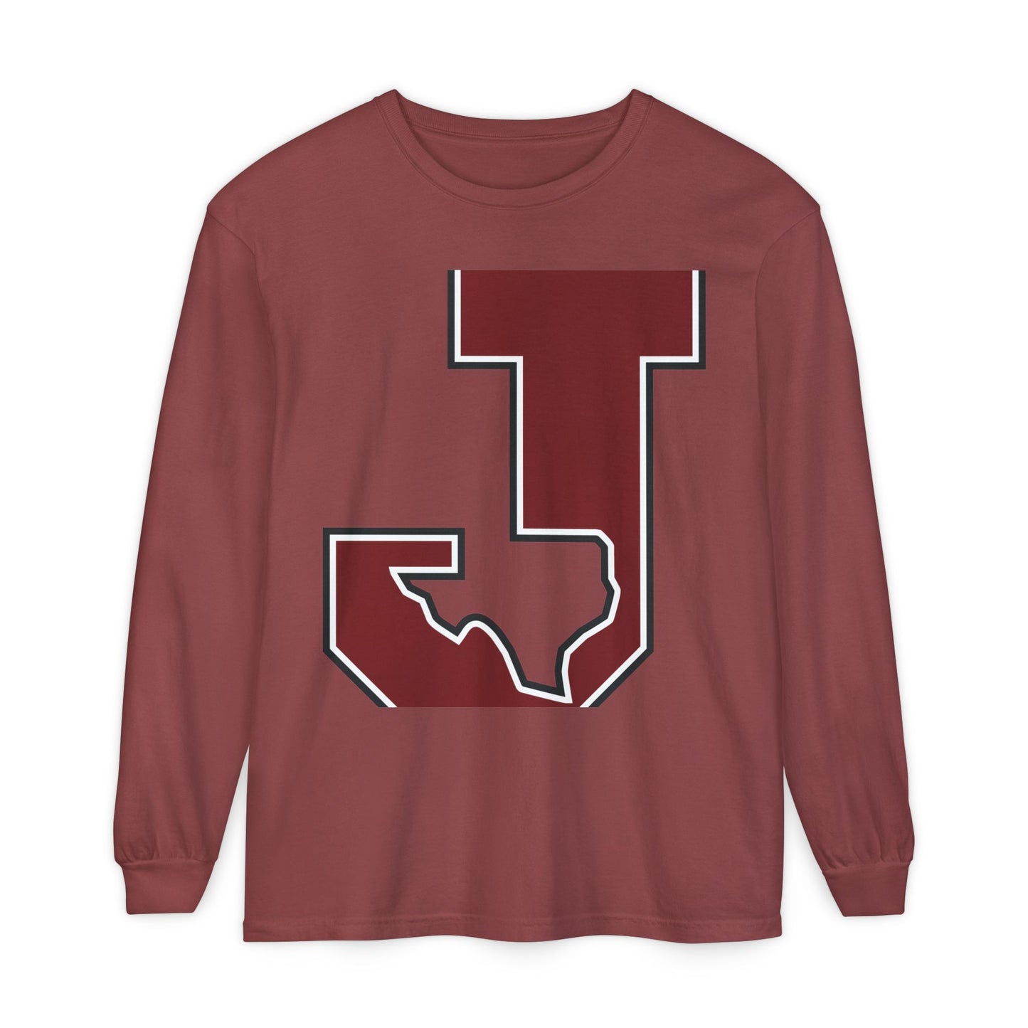 Garment-Dyed Long Sleeve Tee