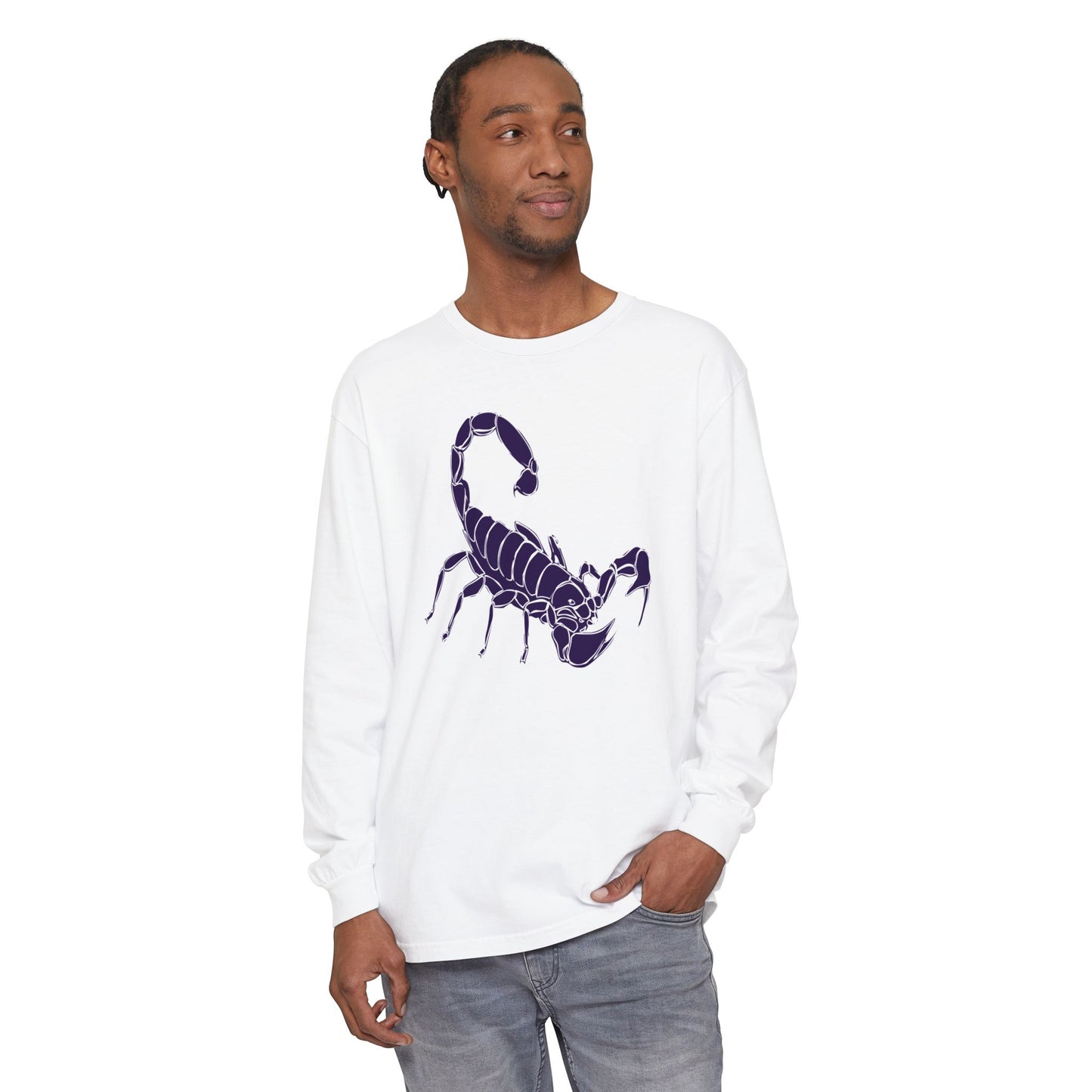 Garment-Dyed Long Sleeve Tee