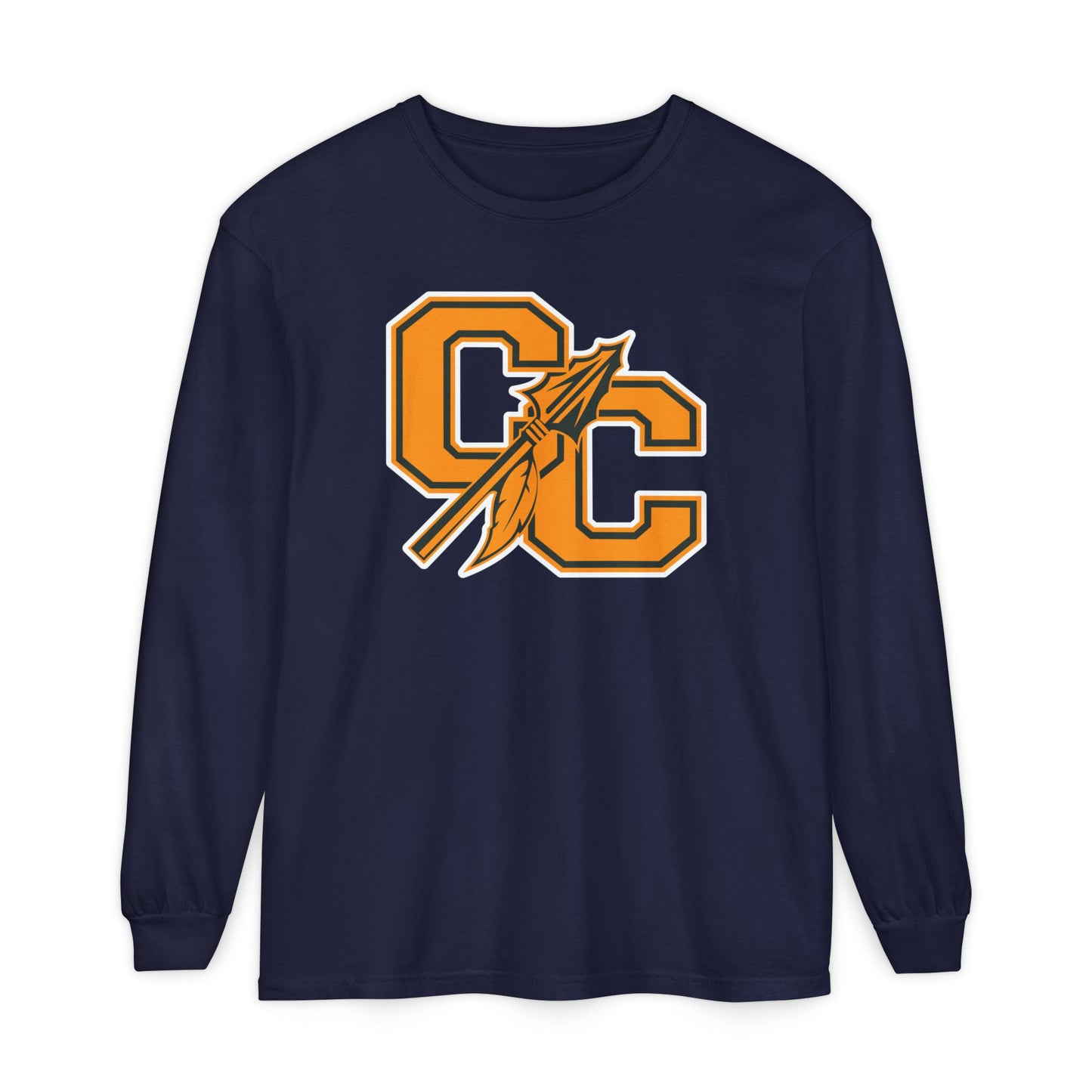 Garment-Dyed Long Sleeve Tee