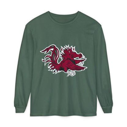 Garment-Dyed Long Sleeve Tee