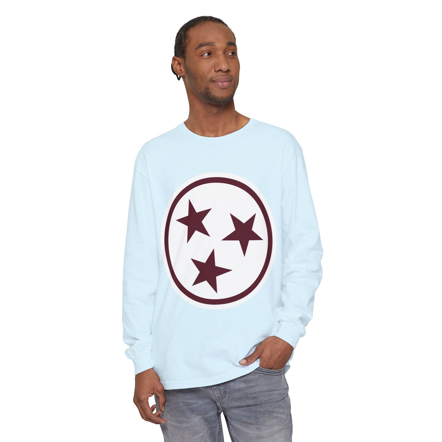 Garment-Dyed Long Sleeve Tee