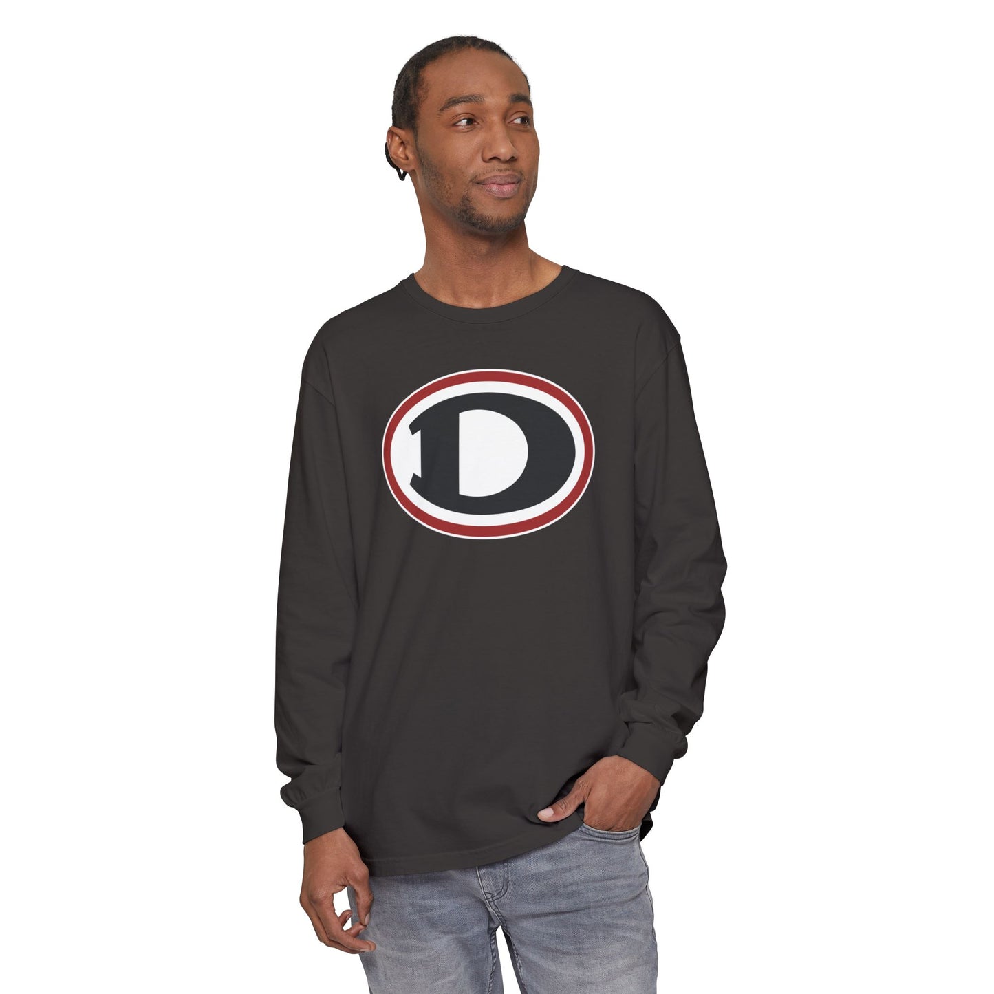 Garment-Dyed Long Sleeve Tee