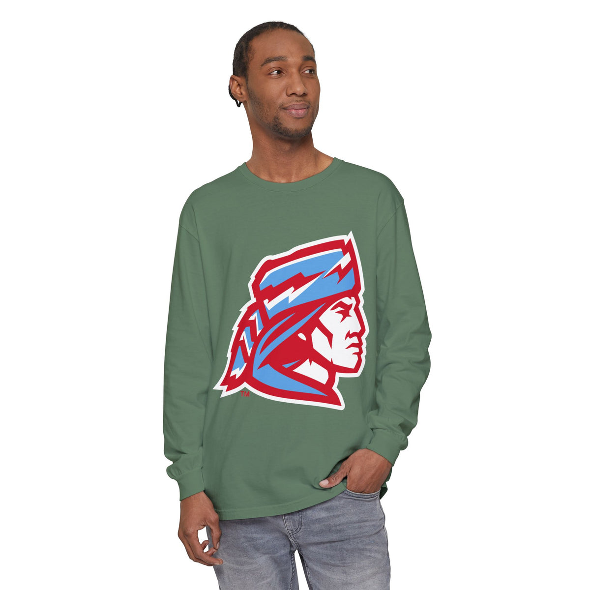 Garment-Dyed Long Sleeve Tee