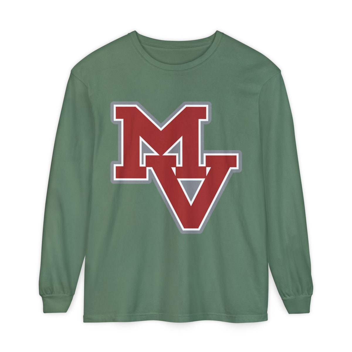 Garment-Dyed Long Sleeve Tee