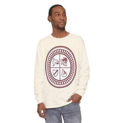 Garment-Dyed Long Sleeve Tee