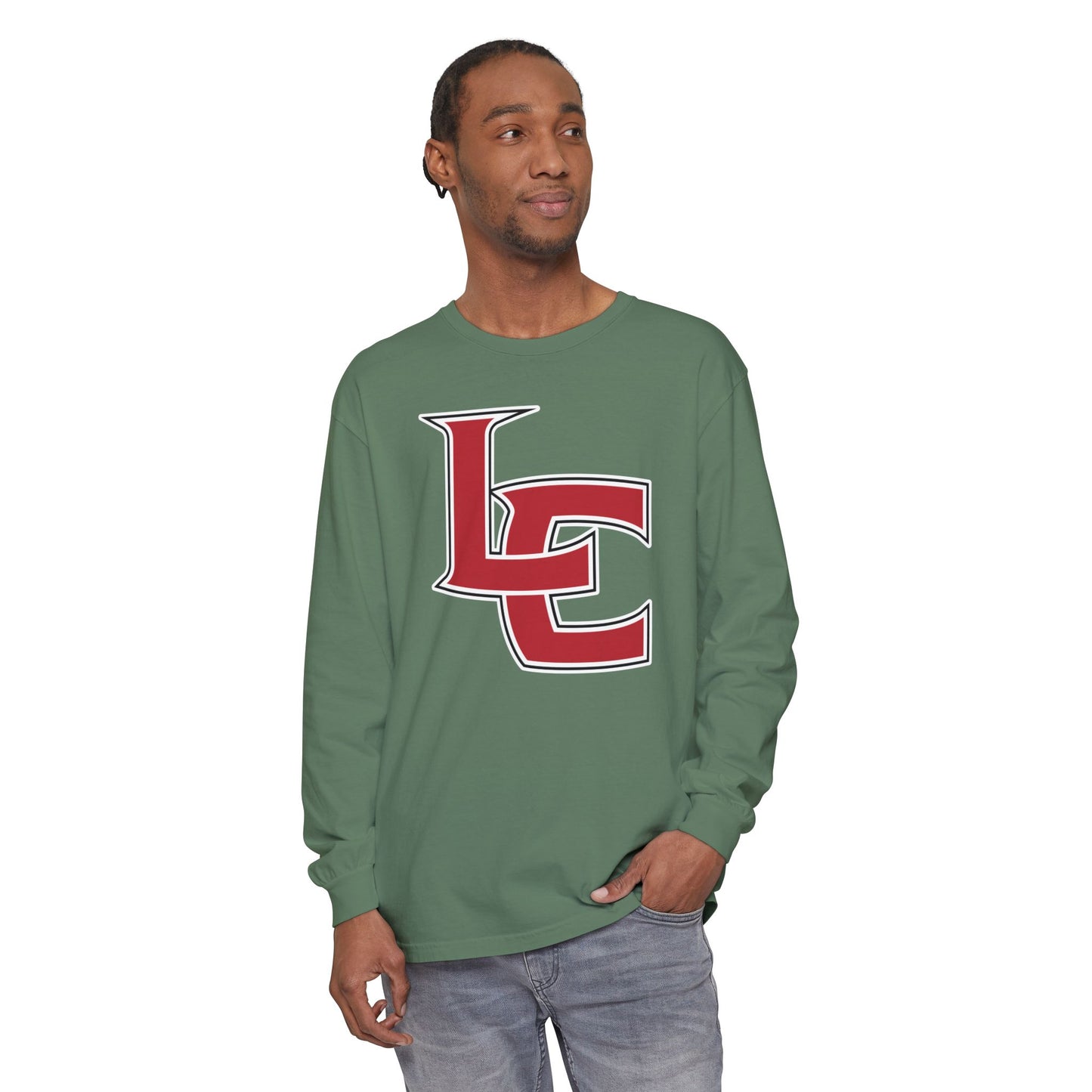 Garment-Dyed Long Sleeve Tee
